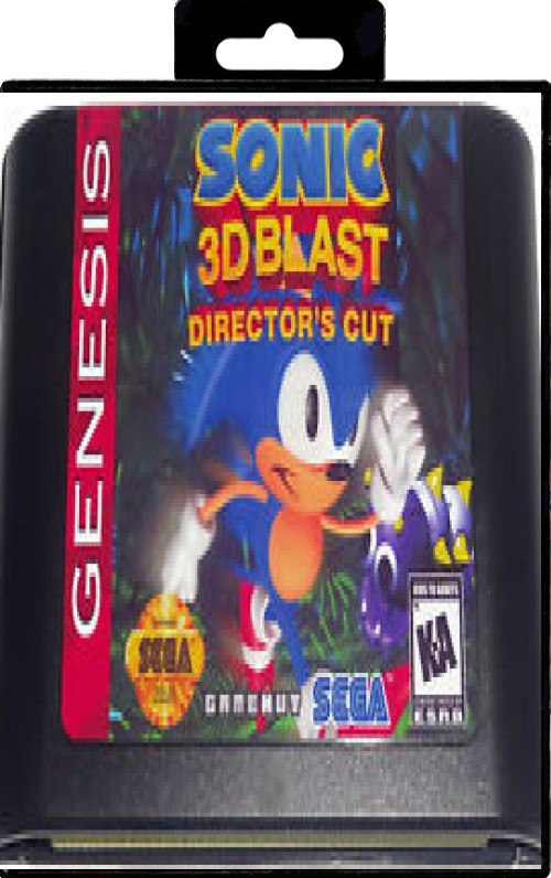 Sonic 3D Blast - Losse Cartridge (Genesis)