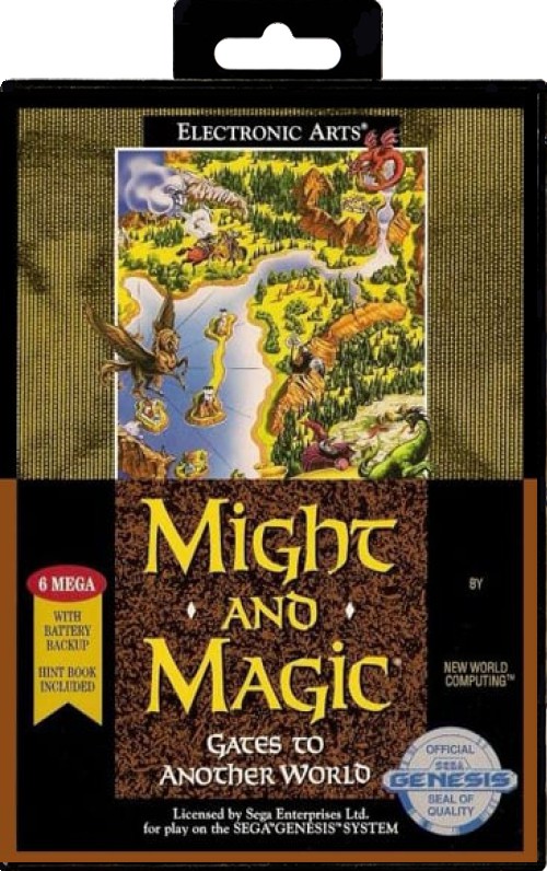 Might and Magic: Gates to Another World (NTSC)