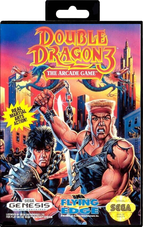 Double Dragon III: The Arcade Game (Sega Genesis)