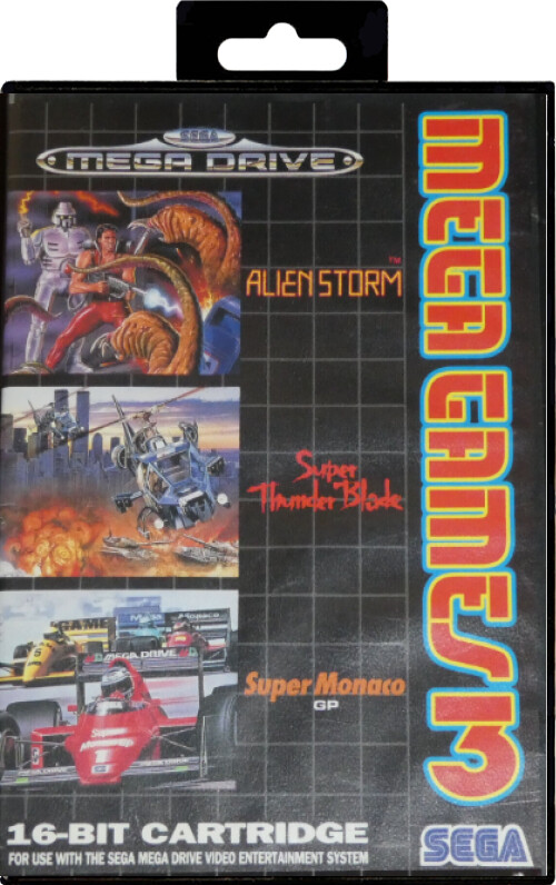 Super Monaco + Super Thunder Island Black + Alien Storm