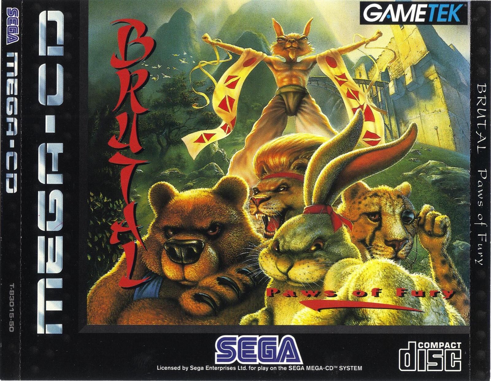 Brutal Paws Of Fury - Sega Mega-CD