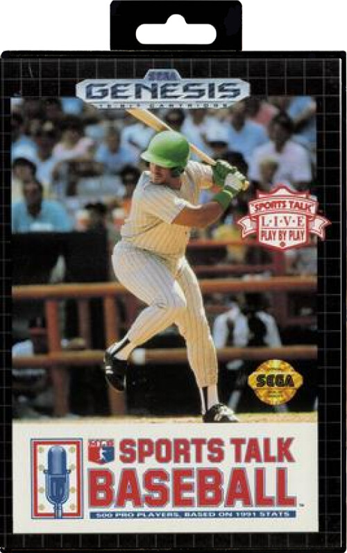 Sports Talk Baseball Sega (Genesis)