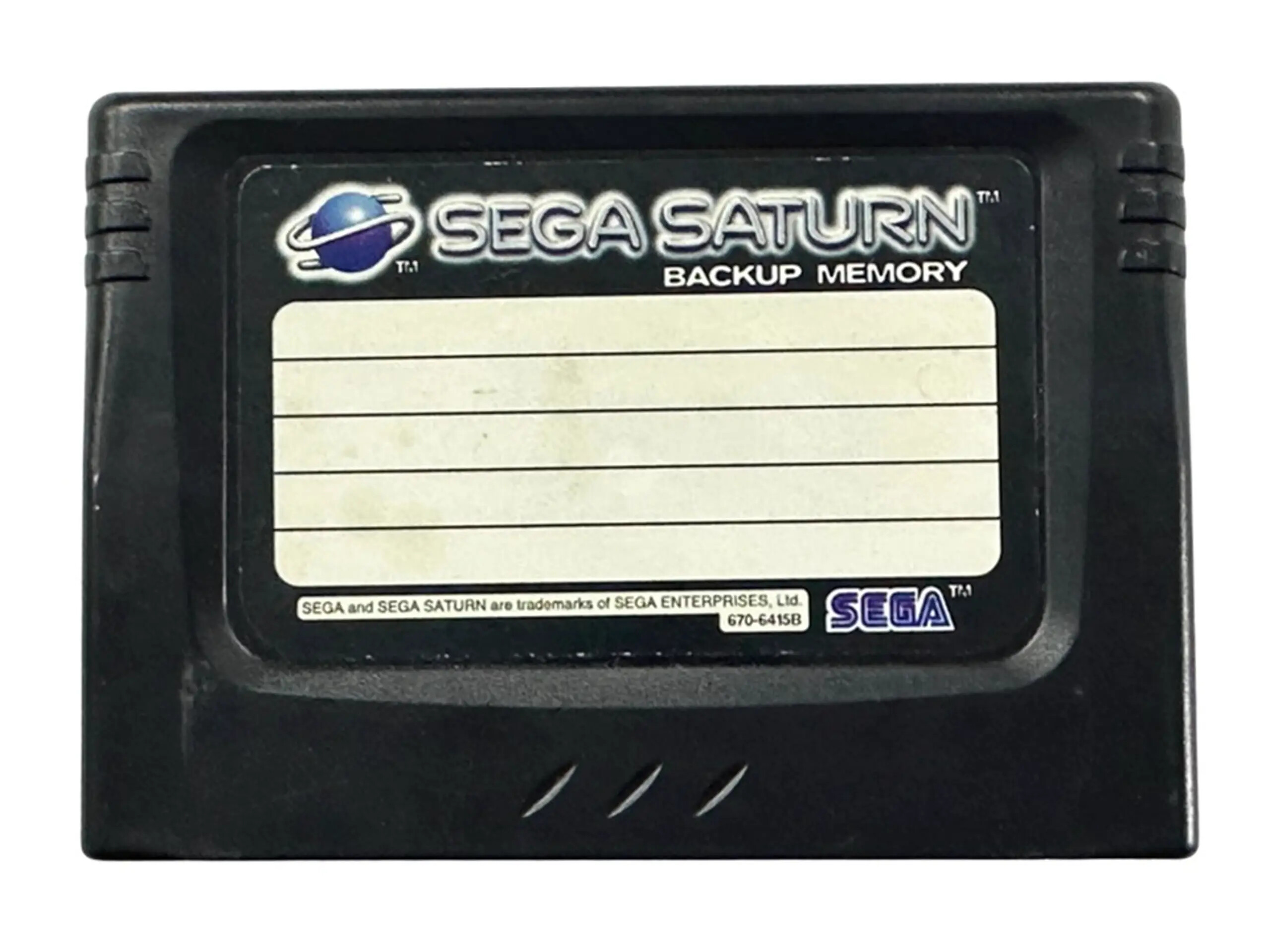 Saturn Backup Memory